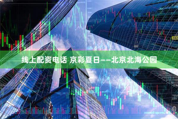 线上配资电话 京彩夏日——北京北海公园